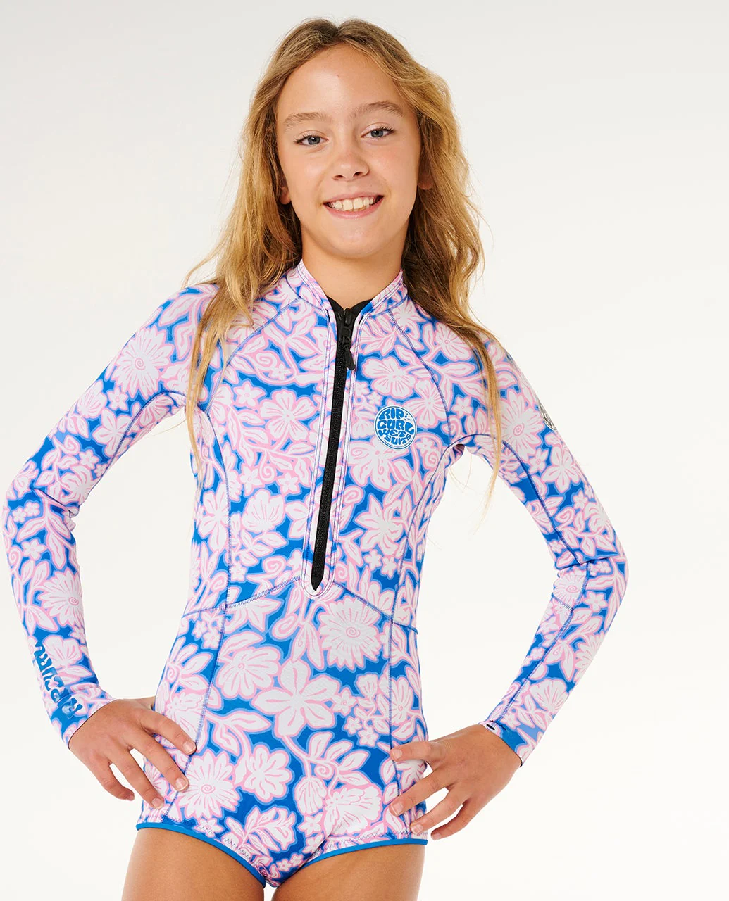 G-Bomb 1.5mm Front Zip Long Sleeve Springsuit Wetsuit - Kids
