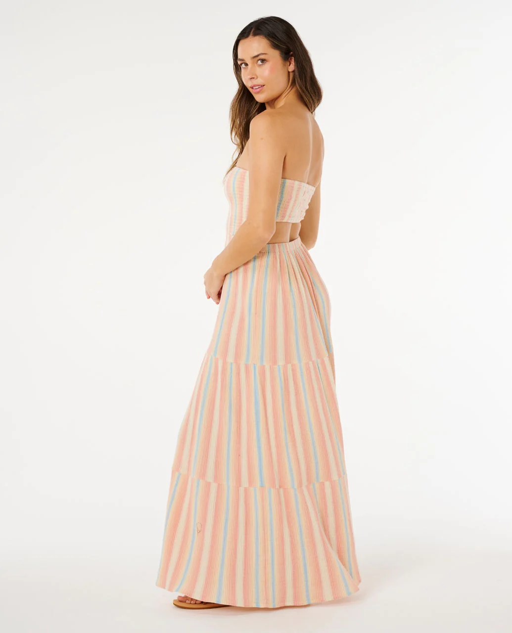 Premium Surf Stripe Maxi Dress