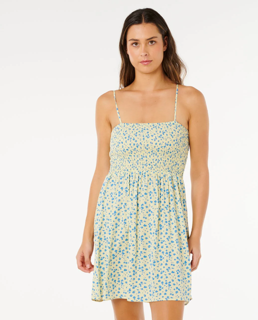 Surf Side Shirred Dress