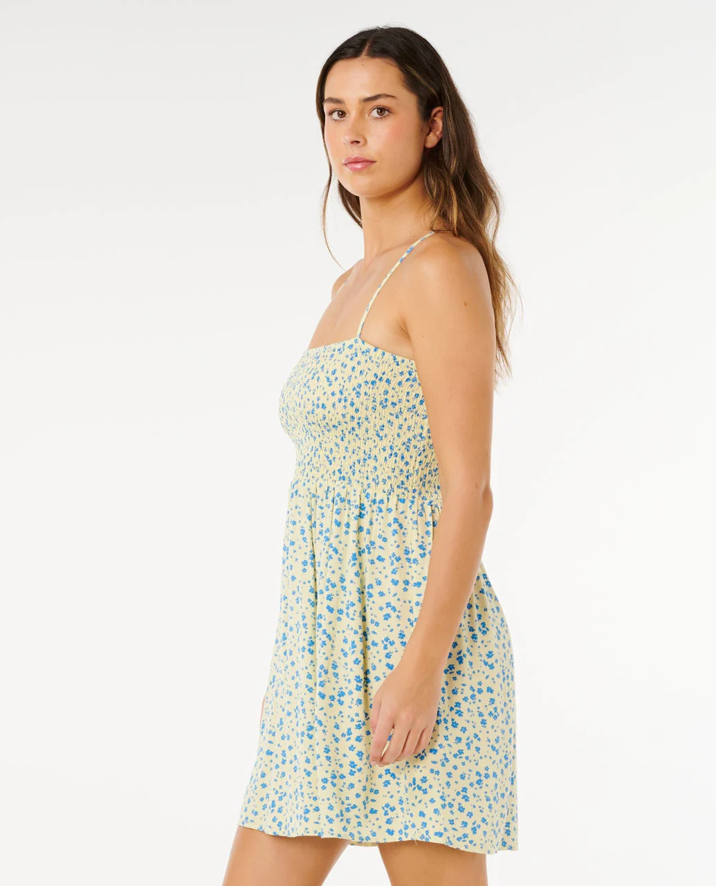 Surf Side Shirred Dress