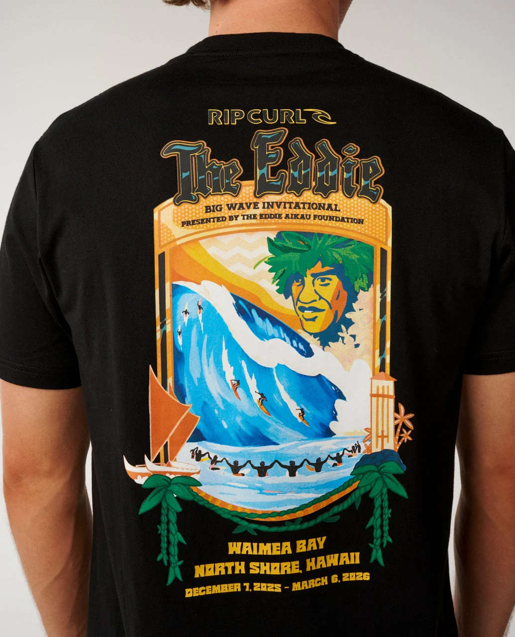 Eddie Would Go Poster Art Tee