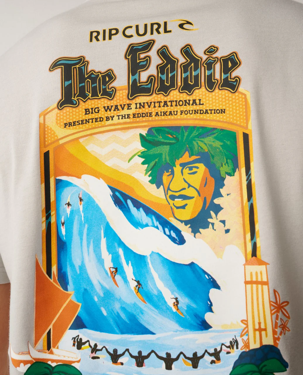 Eddie Would Go Poster Art Tee