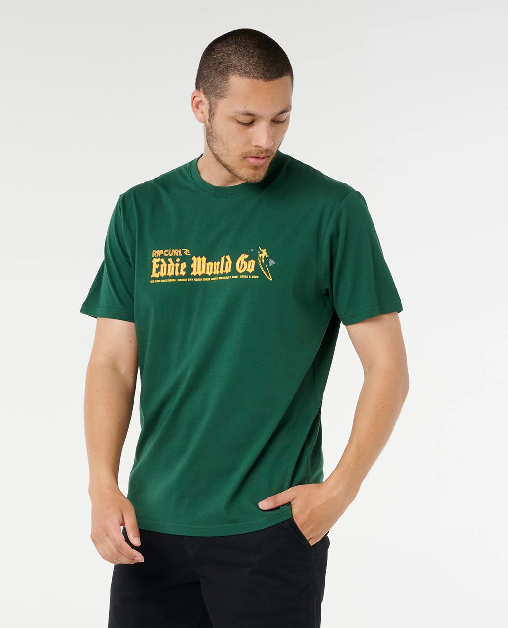 Eddie Would Go Sticker Tee