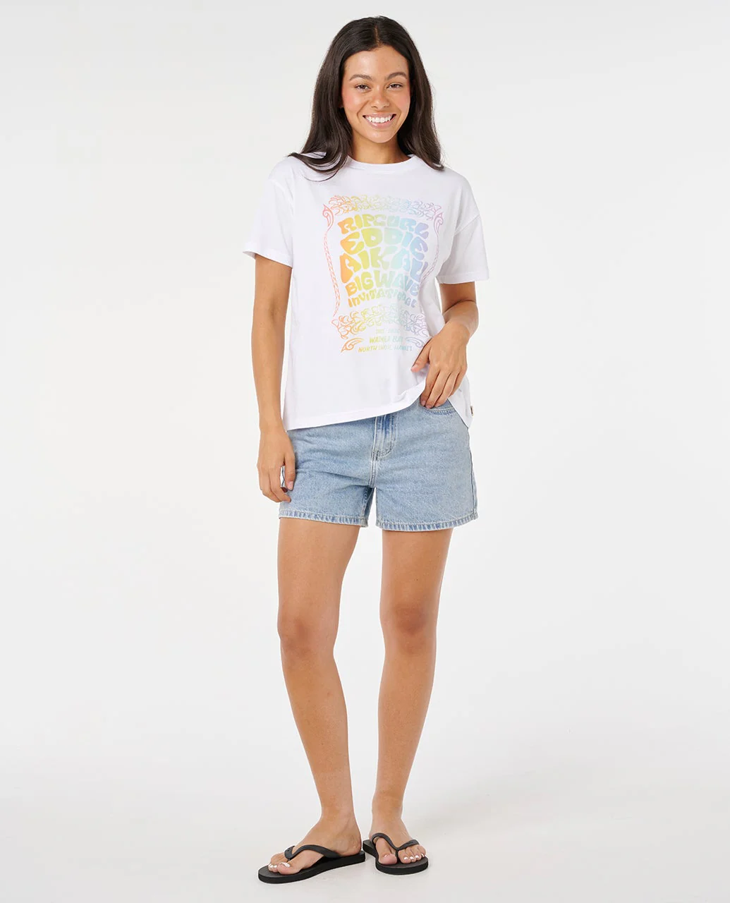 Eddie Would Go Lei Lei Relaxed Tee