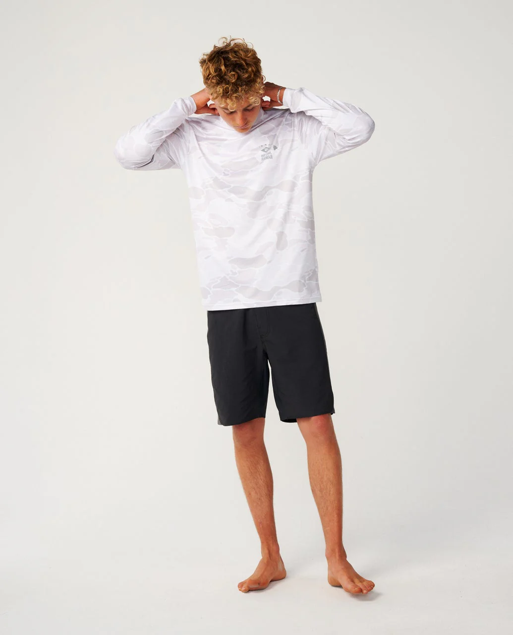 Hawaii Destination UPF Long Sleeve Rash Guard