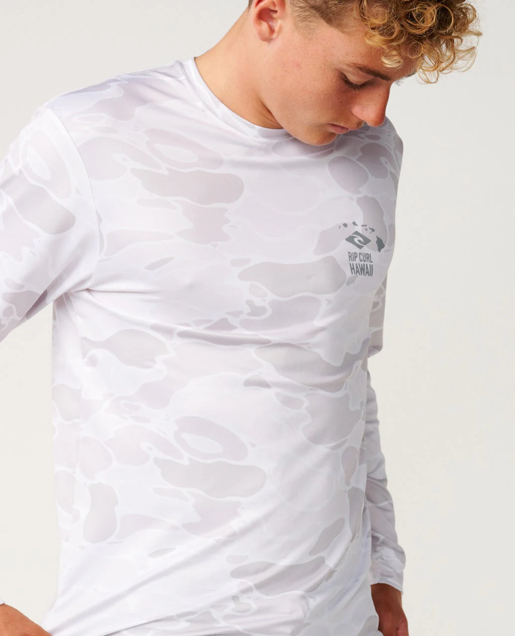 Hawaii Destination UPF Long Sleeve Rash Guard