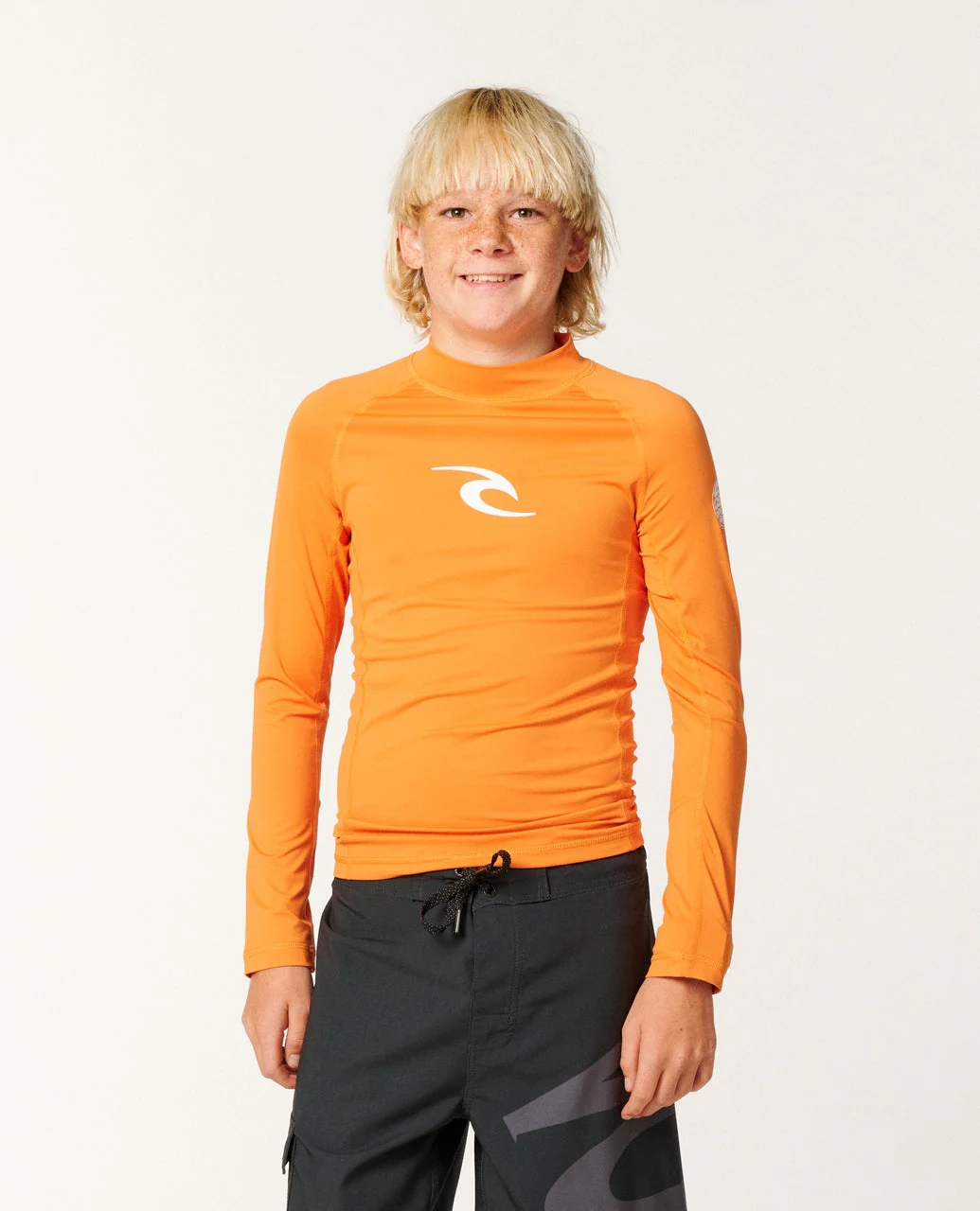 1107-waves-upf-long-sleeve-rash-vest-kids-1.webp Waves UPF Long Sleeve Rash Vest - Kids