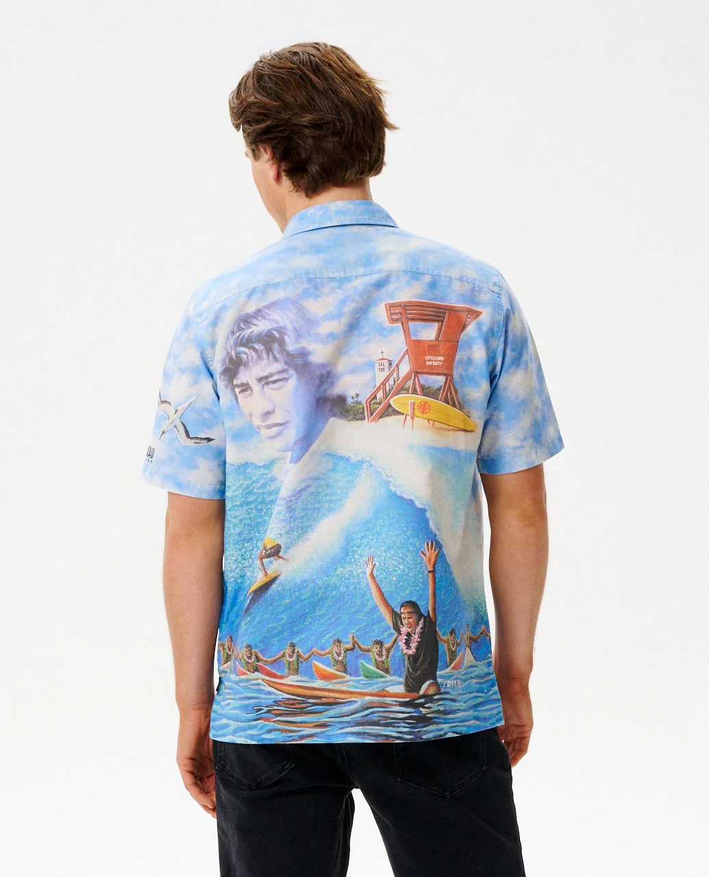 Eddie Would Go Woven Short Sleeve Shirt