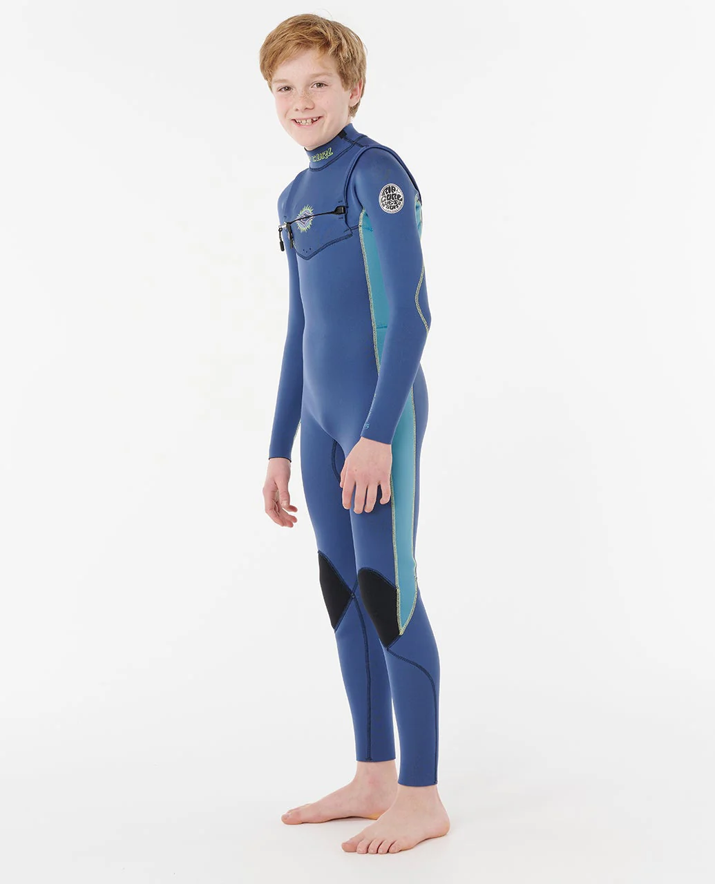 Kids Dawn Patrol 3/2 Chest Zip Steamer