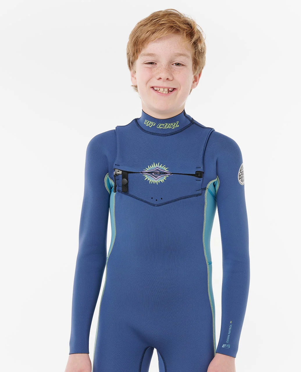 Kids Dawn Patrol 3/2 Chest Zip Steamer