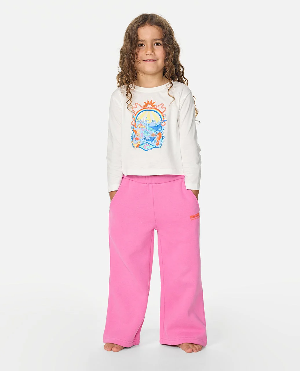 Surf Puff Wide Leg Trackpant - Kids