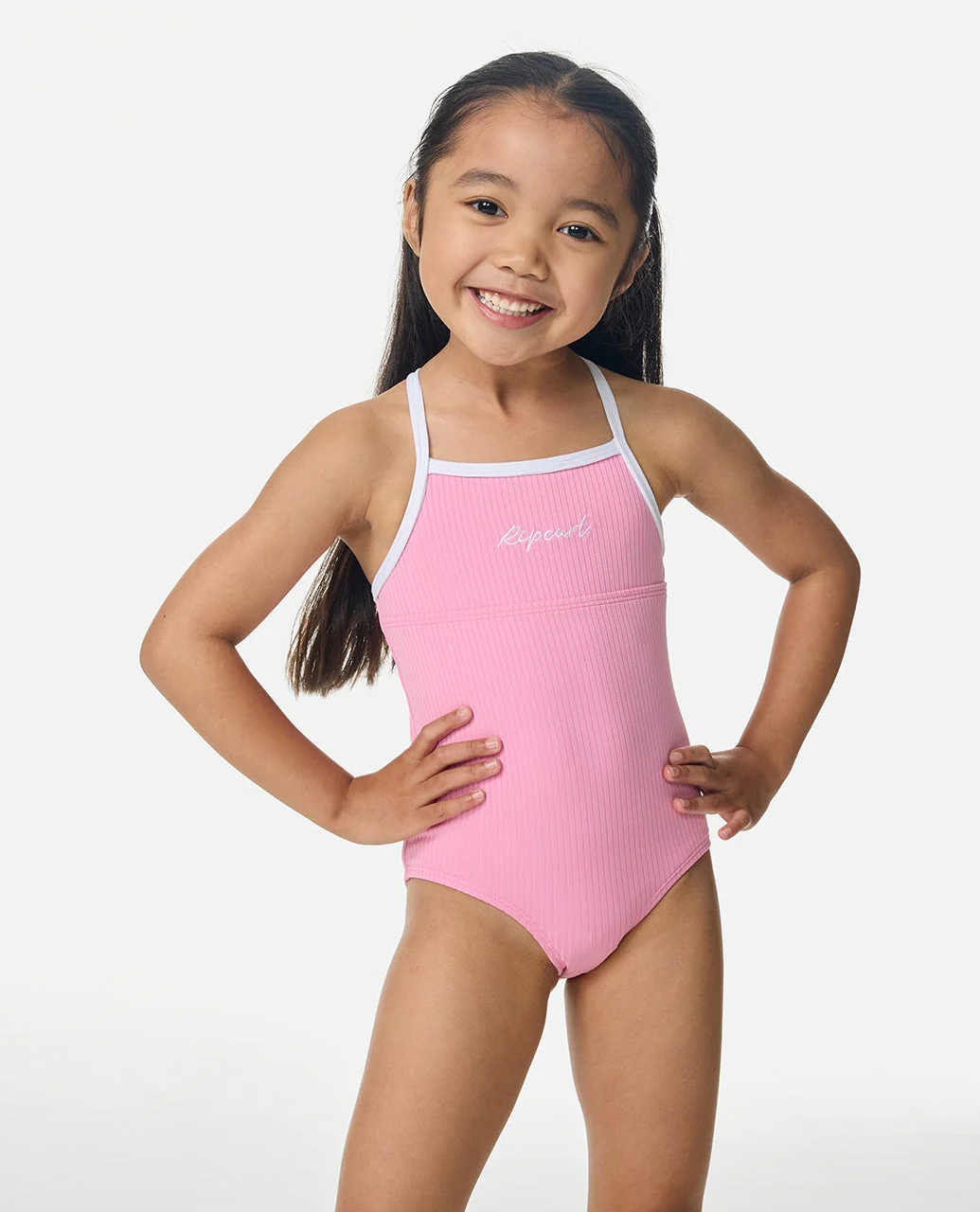11253-premium-rib-one-piece-swimsuit-kids-1.webp Premium Rib One Piece Swimsuit - Kids