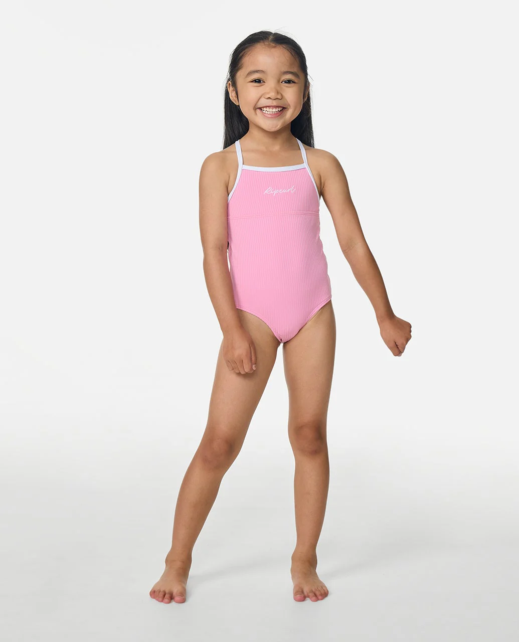 Premium Rib One Piece Swimsuit - Kids