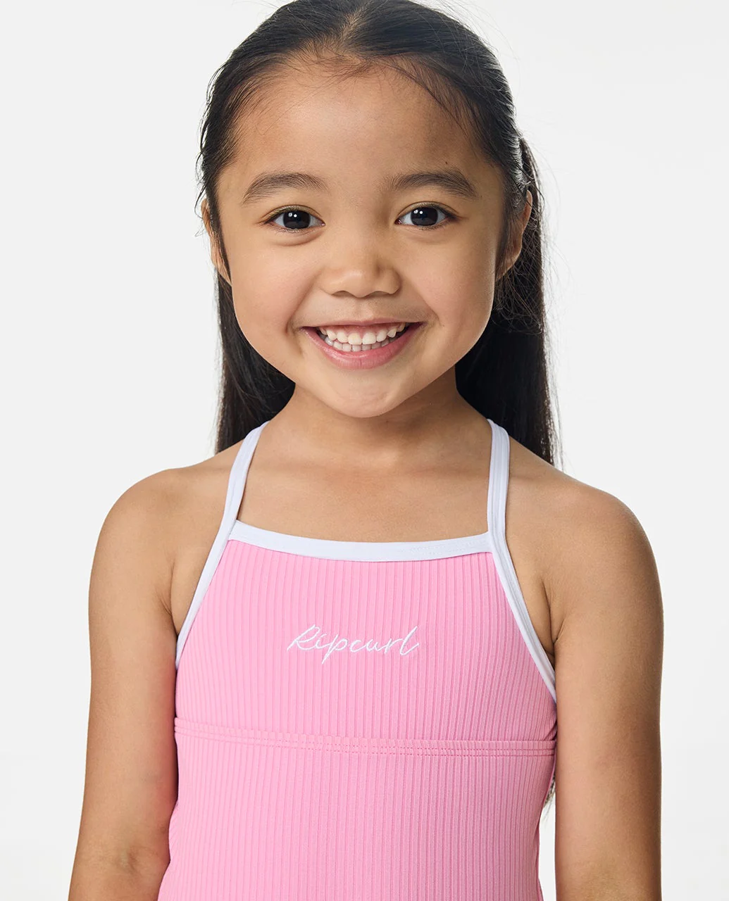 Premium Rib One Piece Swimsuit - Kids