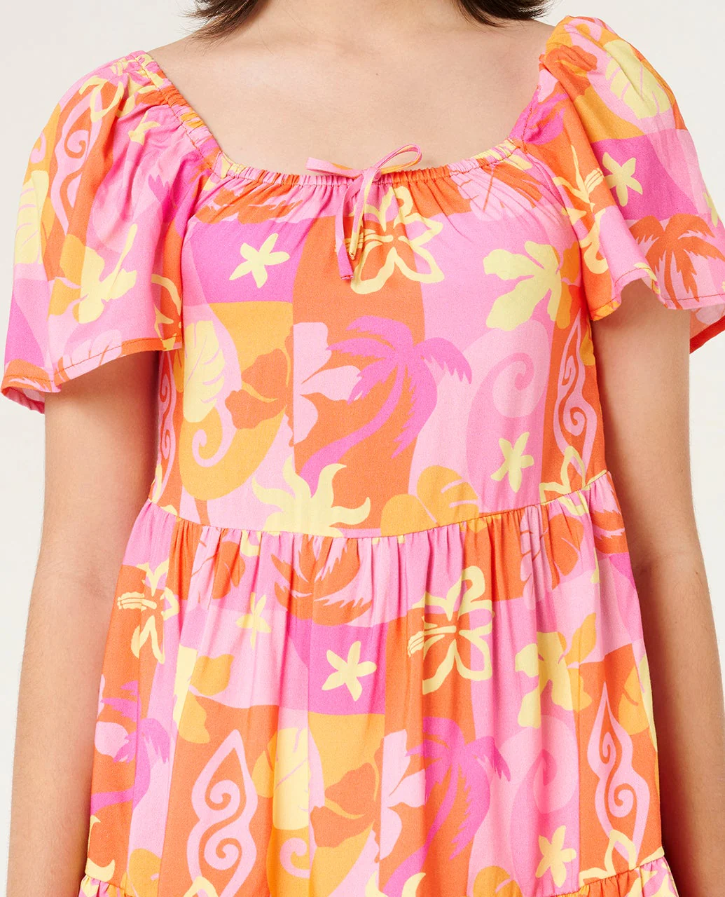 Tropical Dawn Dress - Kids