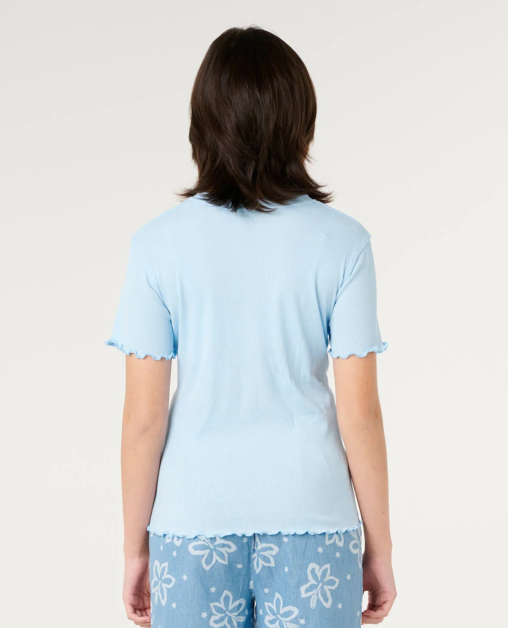 Tropical Dawn Rib Tee - Kids