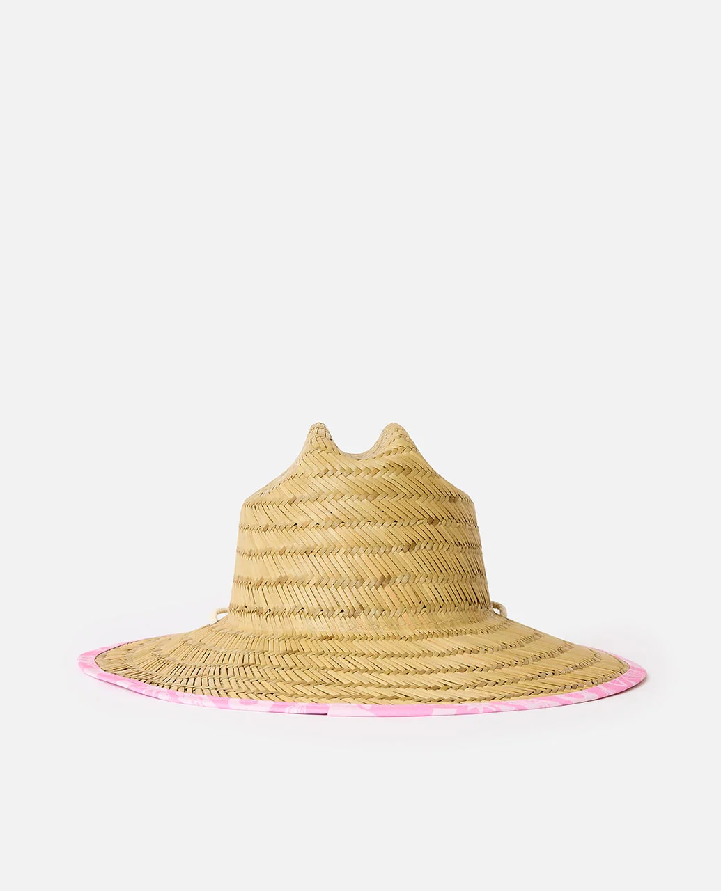 Mixed Straw Sun Hat - Girls