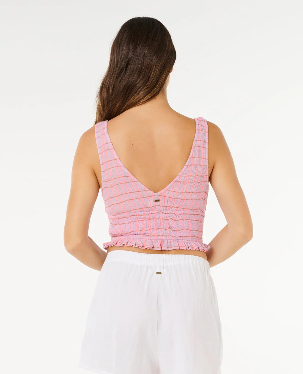 Paradise Check Top