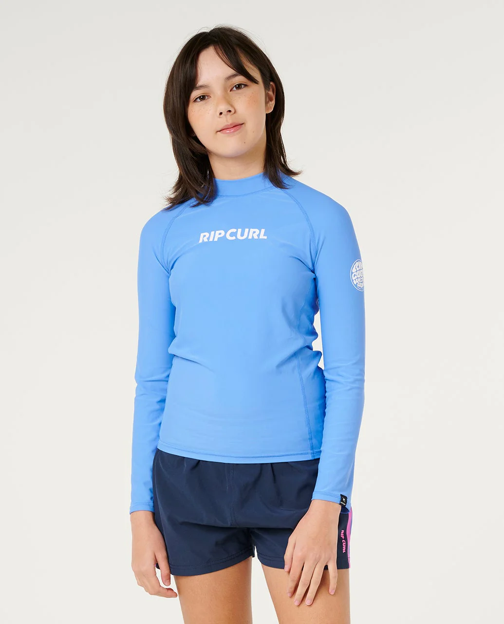 12013-classic-surf-long-sleeve-rash-vest-kids-1.webp Classic Surf Long Sleeve Rash Vest - Kids