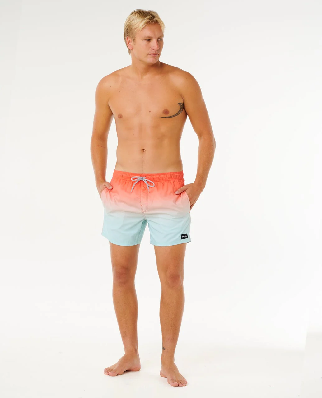 Offset Fade Volley Boardshort