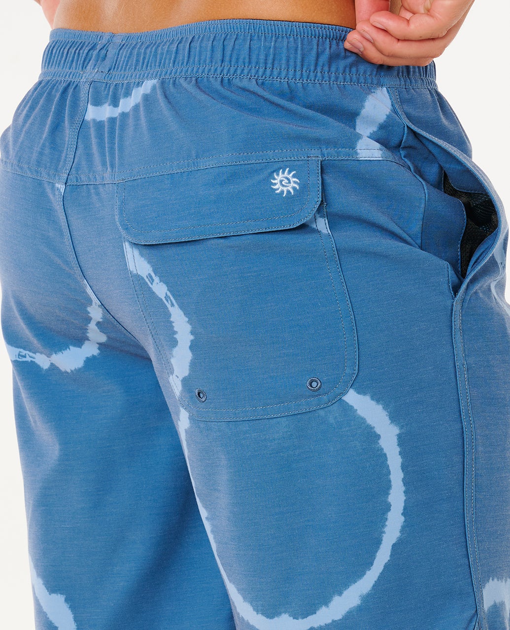 Pacific Rinse Dye Volley Boardshort