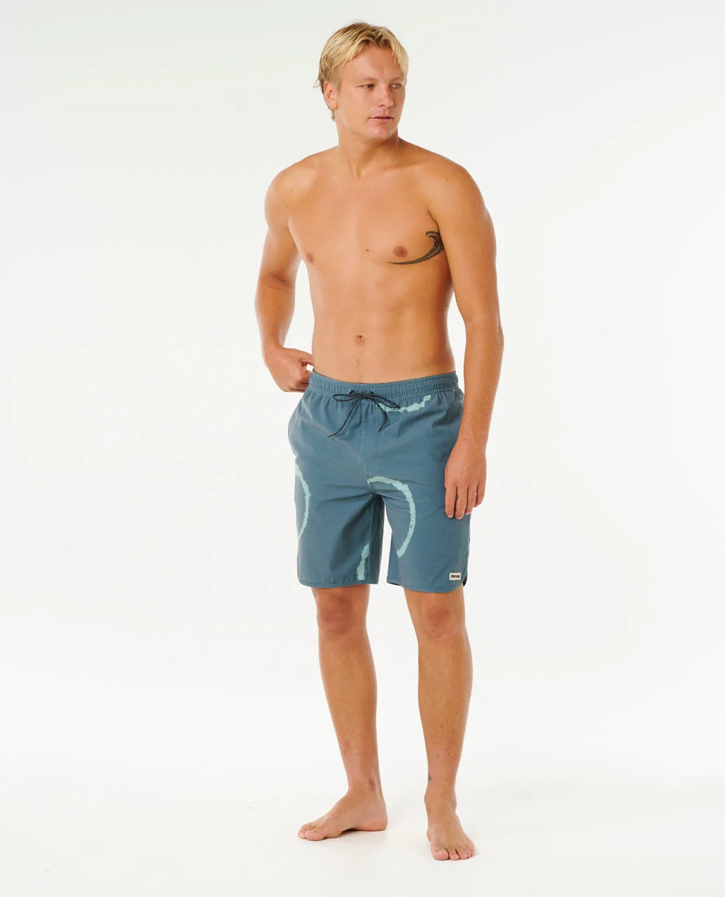 Pacific Rinse Dye Volley Boardshort