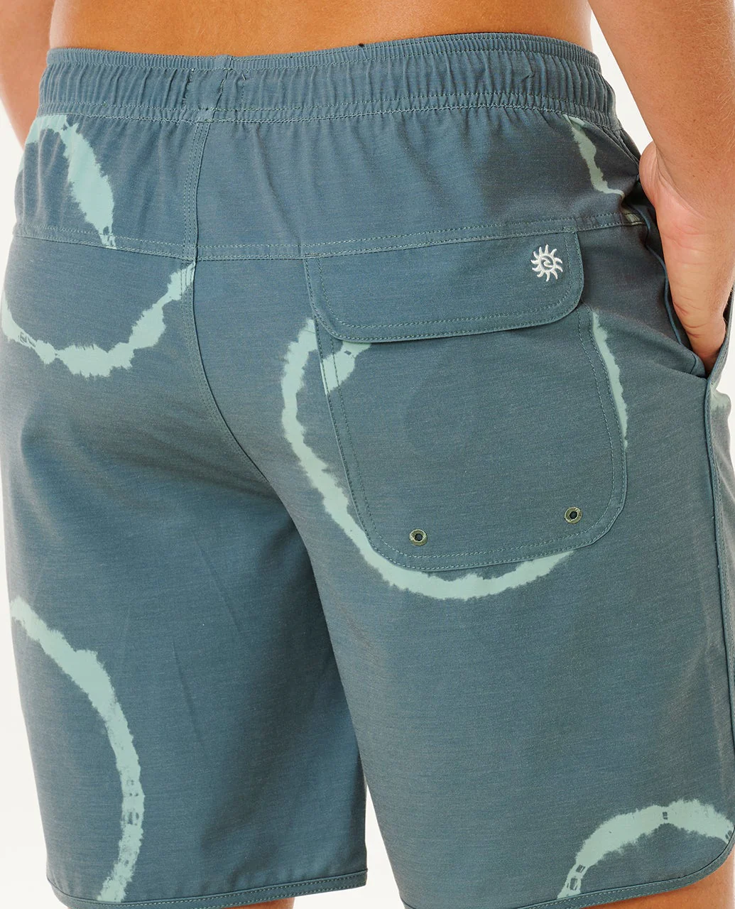 Pacific Rinse Dye Volley Boardshort