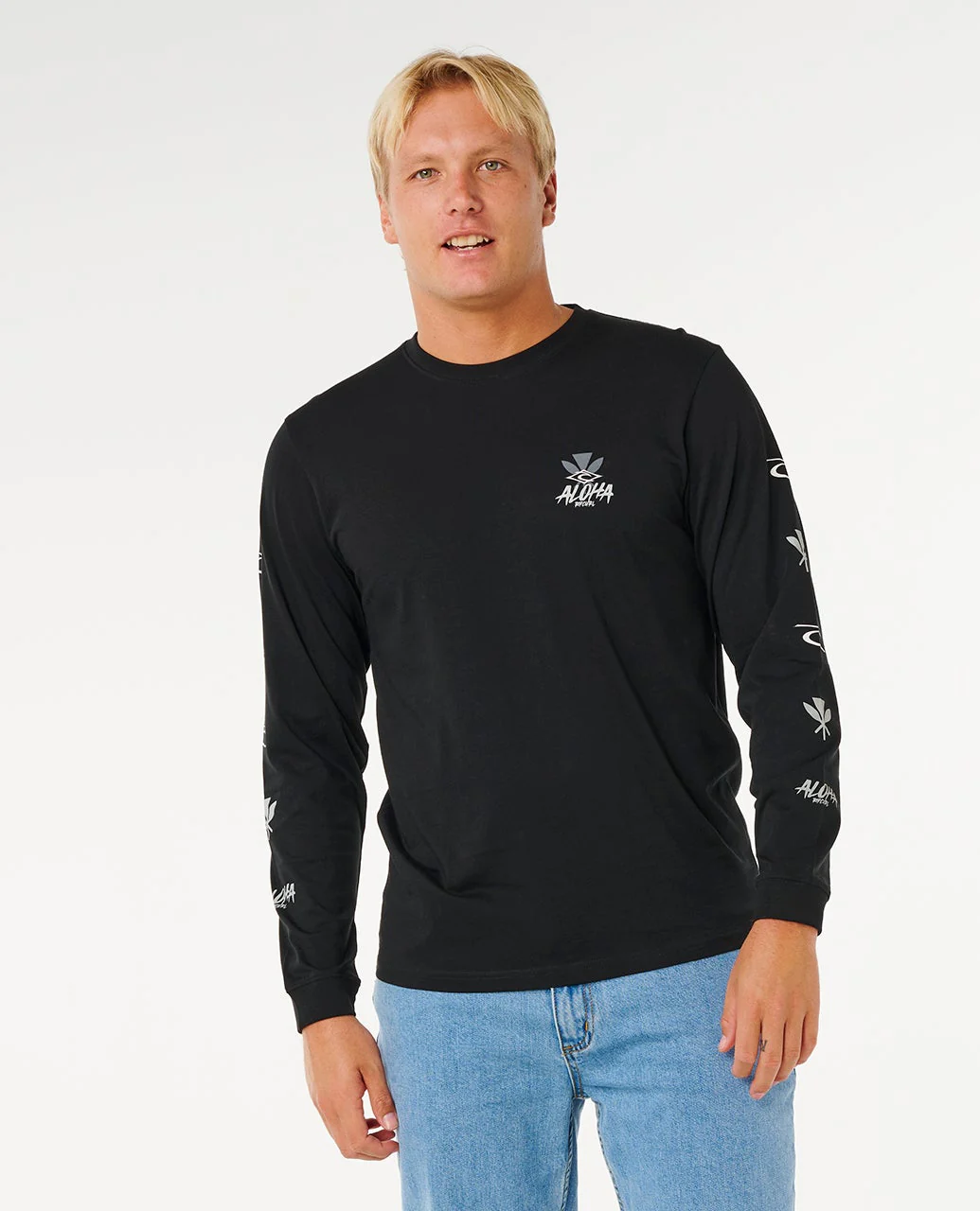 Hawaii Tapa Hex Long Sleeve Tee