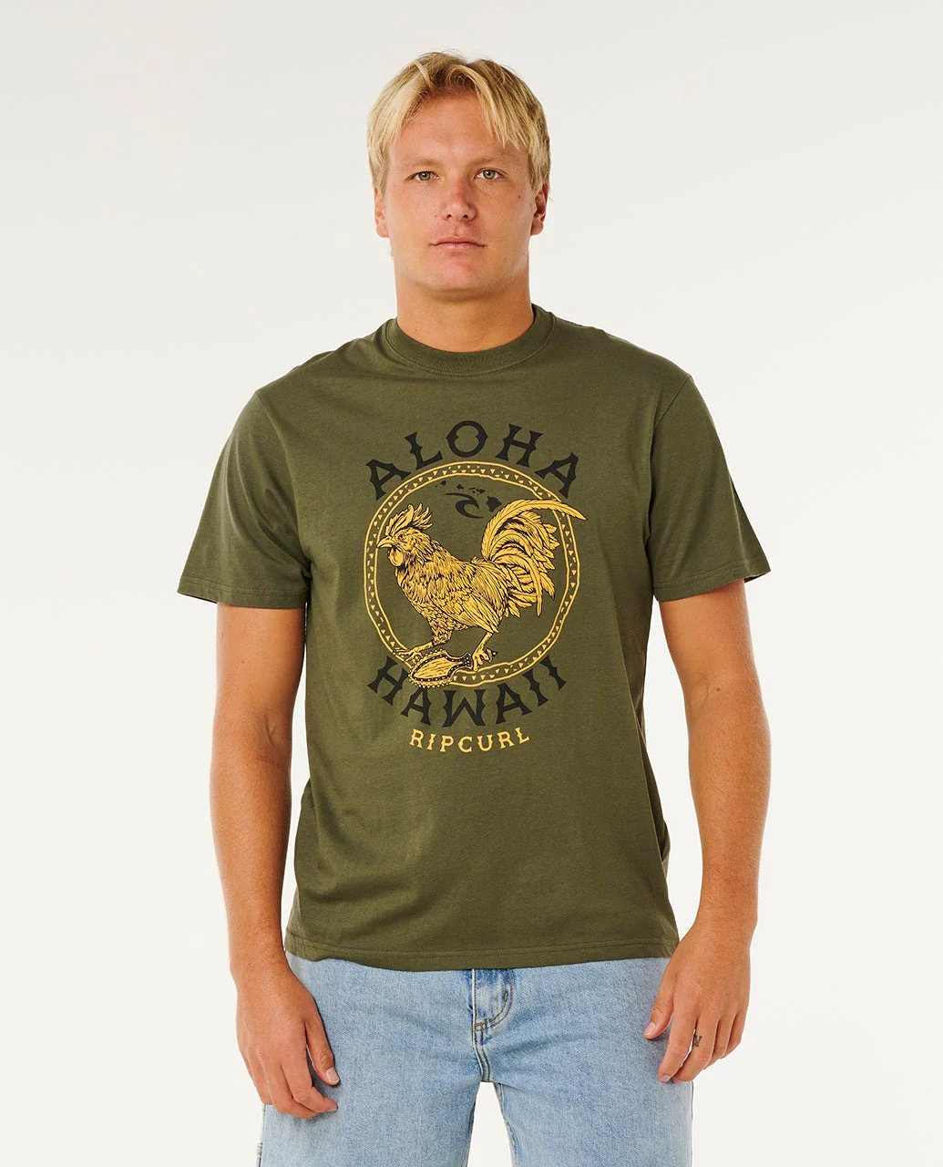 13086-aloha-hawaii-rooster-relaxed-tee-1.webp Aloha Hawaii Rooster Relaxed Tee