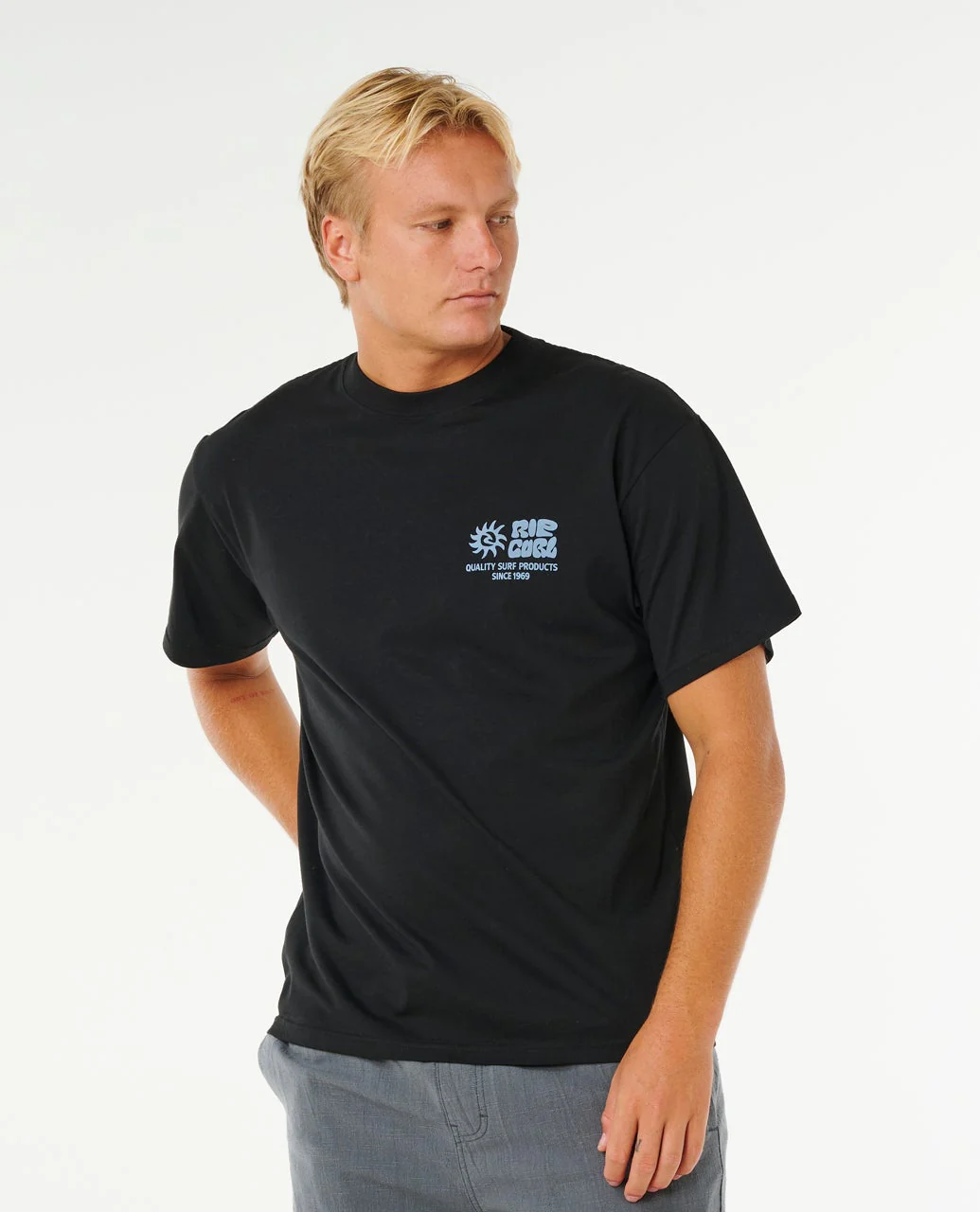 Pacific Rinse Glass Off Short Sleeve Loose Tee