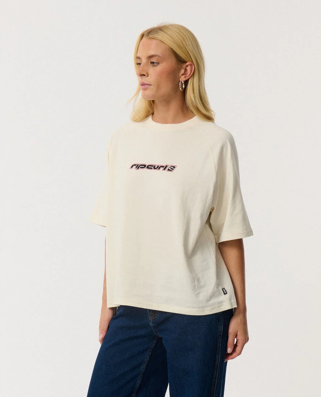 Sunset Beach Raglan Boxy Tee