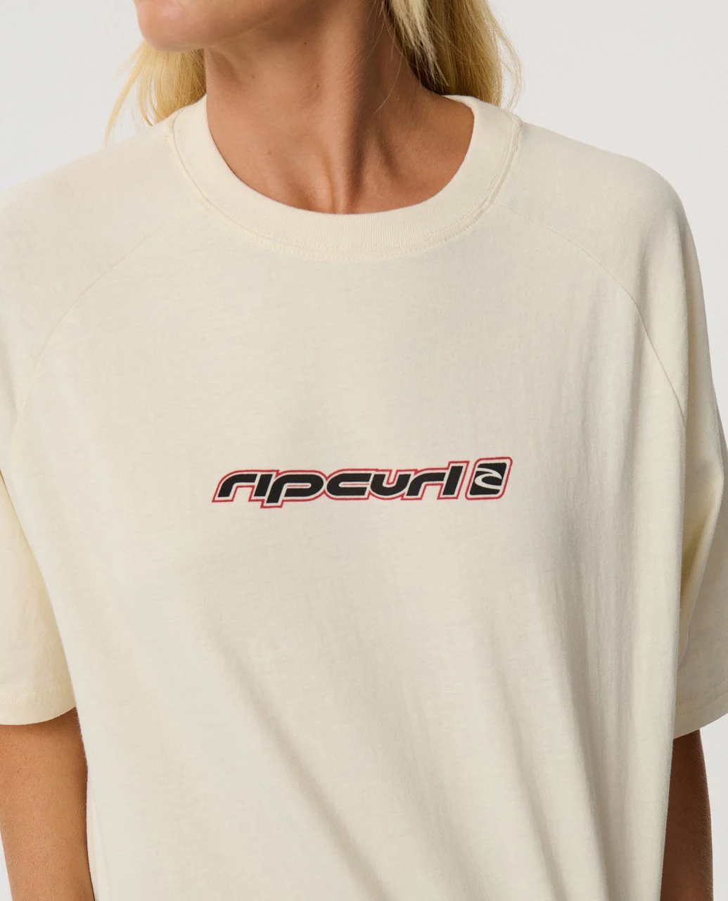 Sunset Beach Raglan Boxy Tee