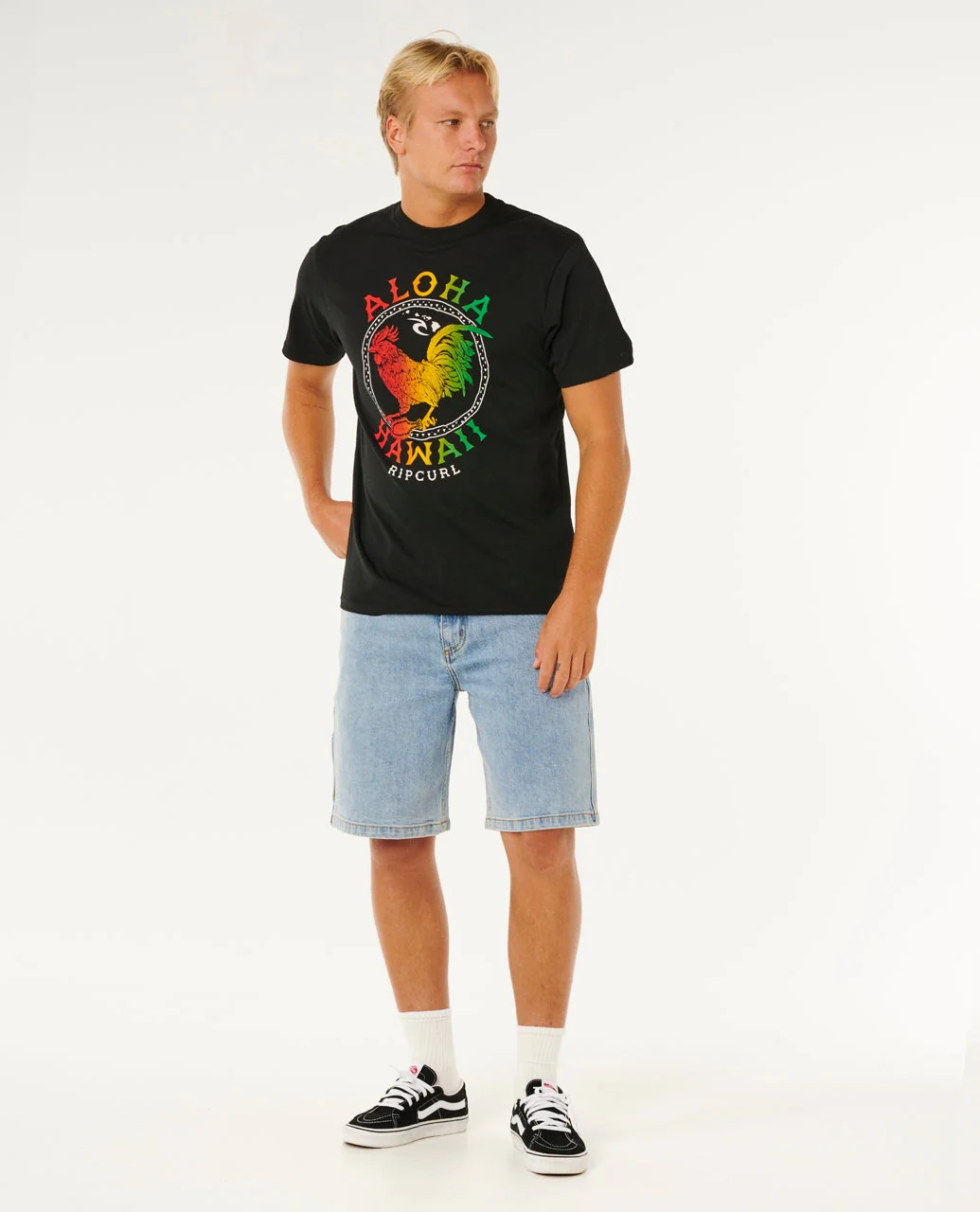13200-aloha-hawaii-rooster-relaxed-tee-4.webp Aloha Hawaii Rooster Relaxed Tee