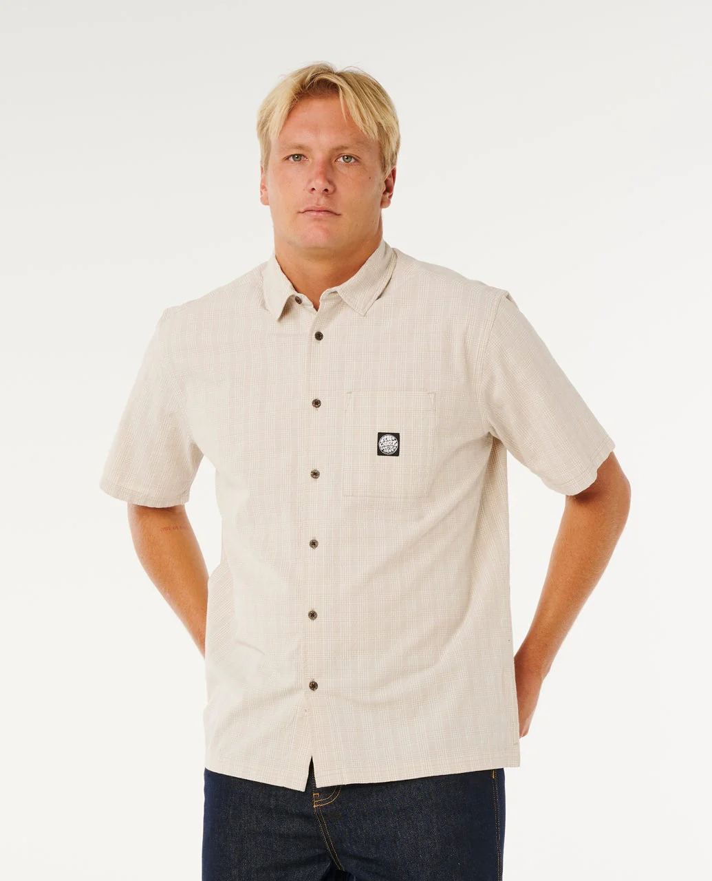 Premium Surf Check Short Sleeve