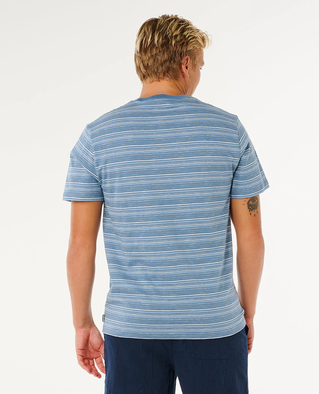 Pacific Rinse Stripe Relaxed Tee
