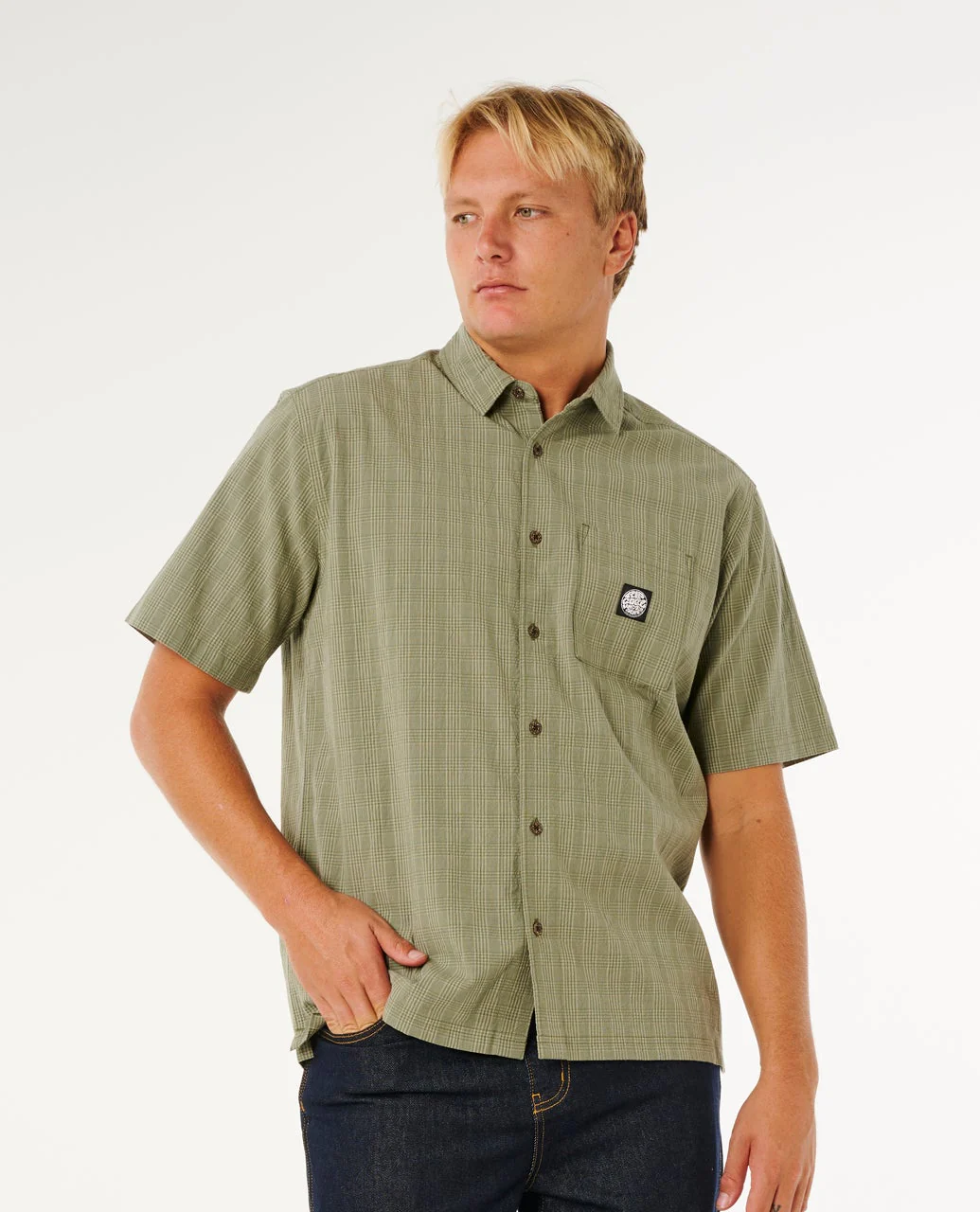 Premium Surf Check Short Sleeve