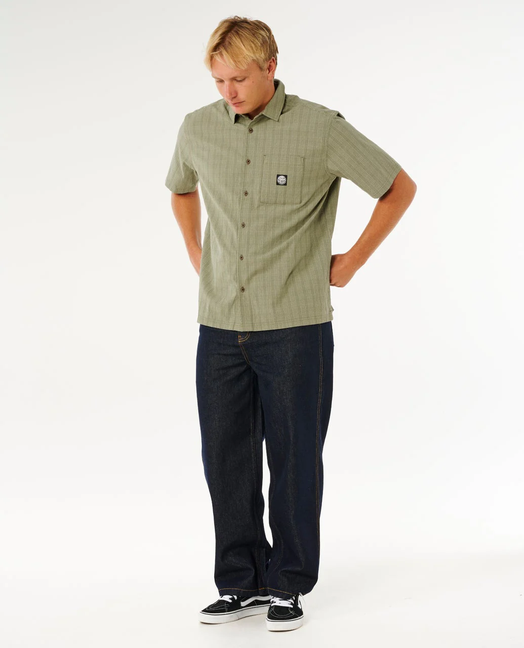Premium Surf Check Short Sleeve