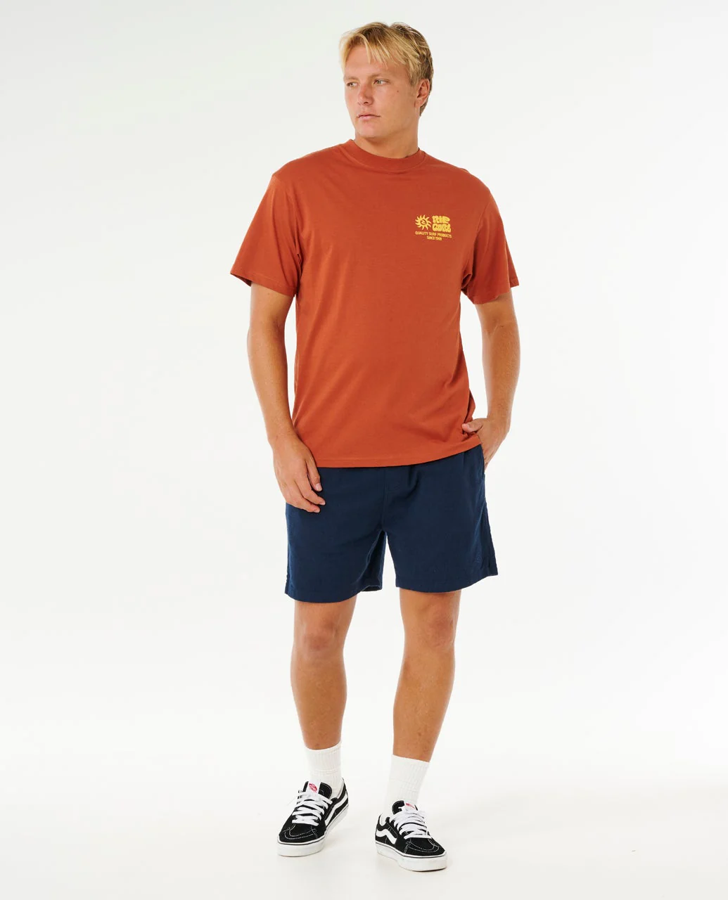Pacific Rinse Glass Off Short Sleeve Loose Tee