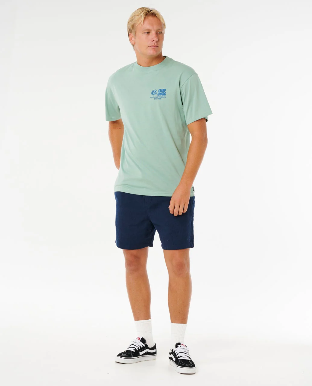 Pacific Rinse Glass Off Short Sleeve Loose Tee