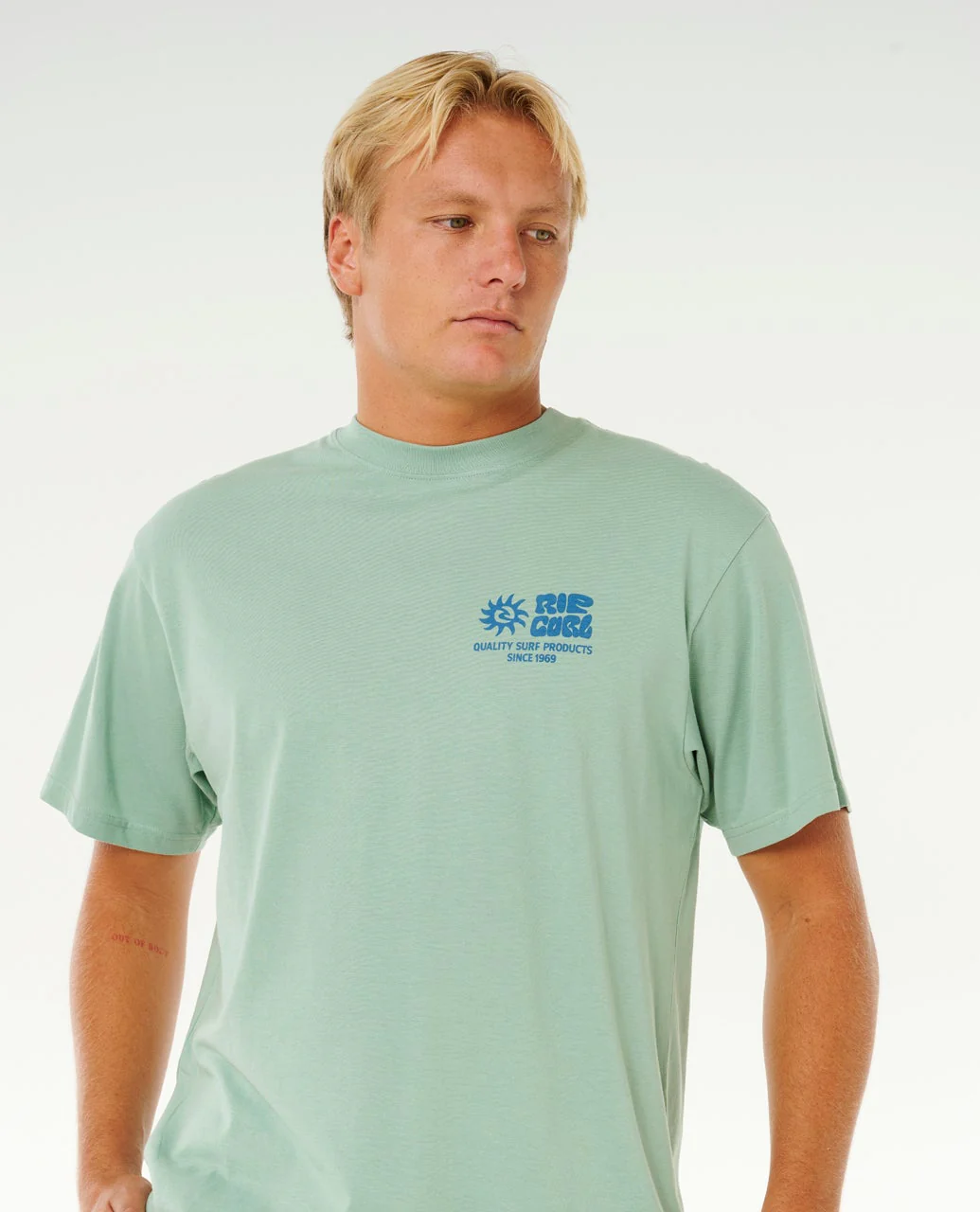 Pacific Rinse Glass Off Short Sleeve Loose Tee