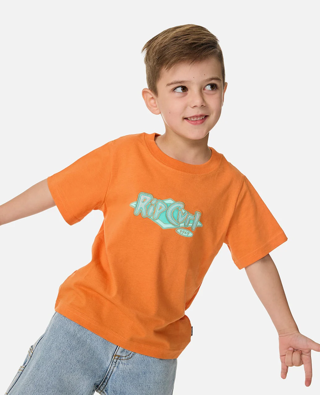 1392-ride-the-wave-logo-tee-kids-1.webp Ride The Wave Logo Tee - Kids