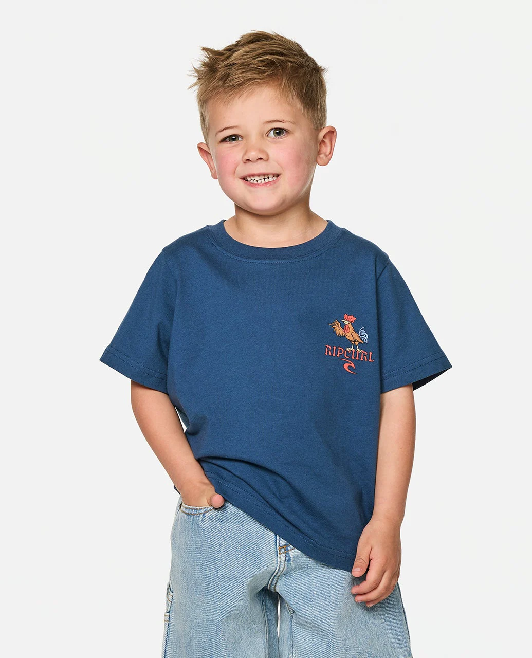 Surfing Rooster Tee - Kids