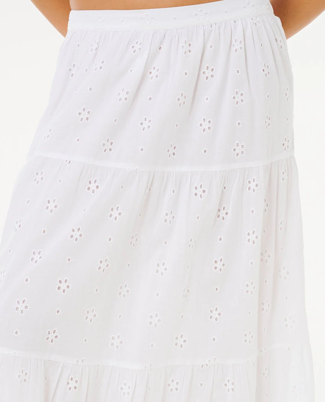 Oasis Broderie Maxi Skirt
