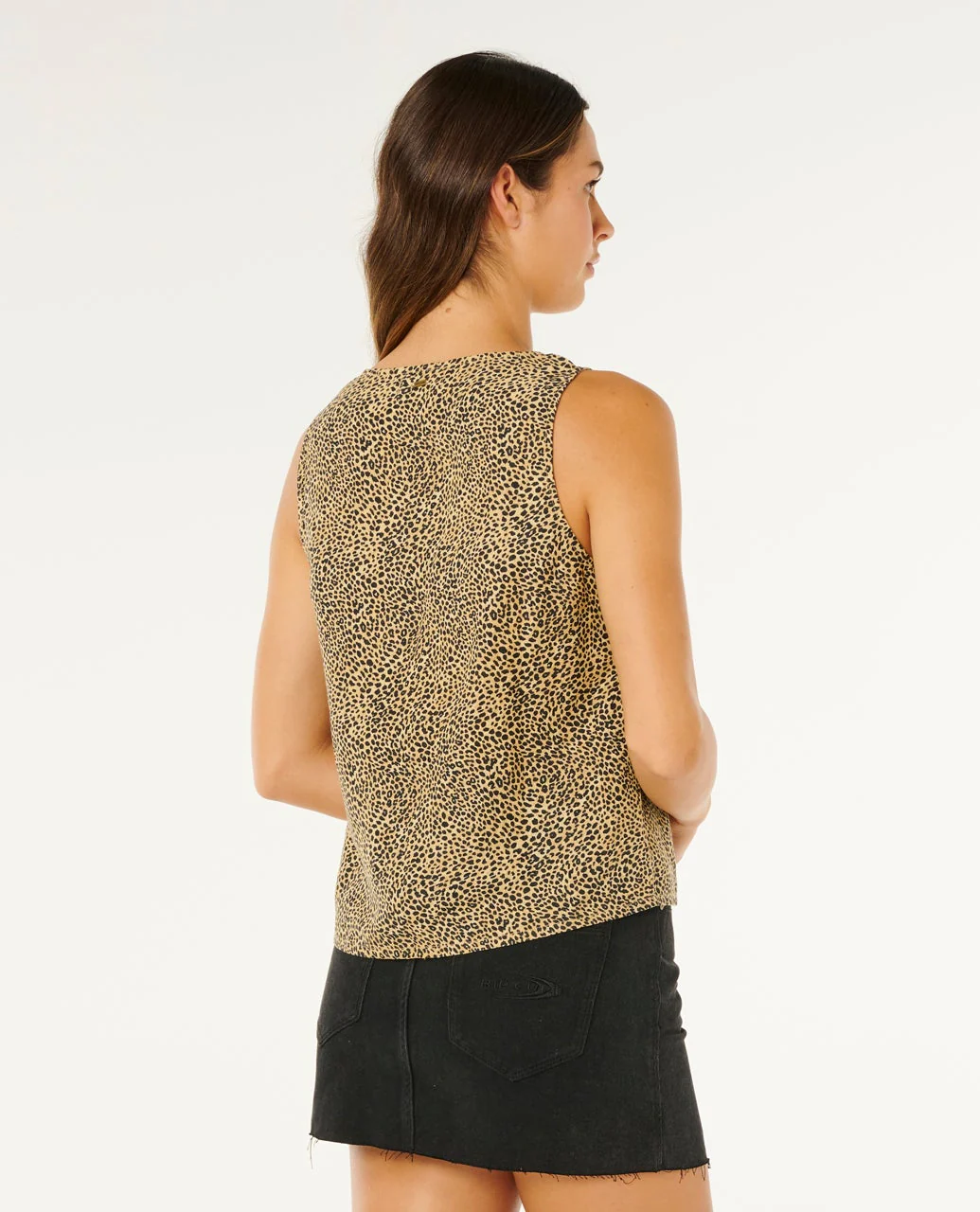 Animal Instincts Tie Front Top
