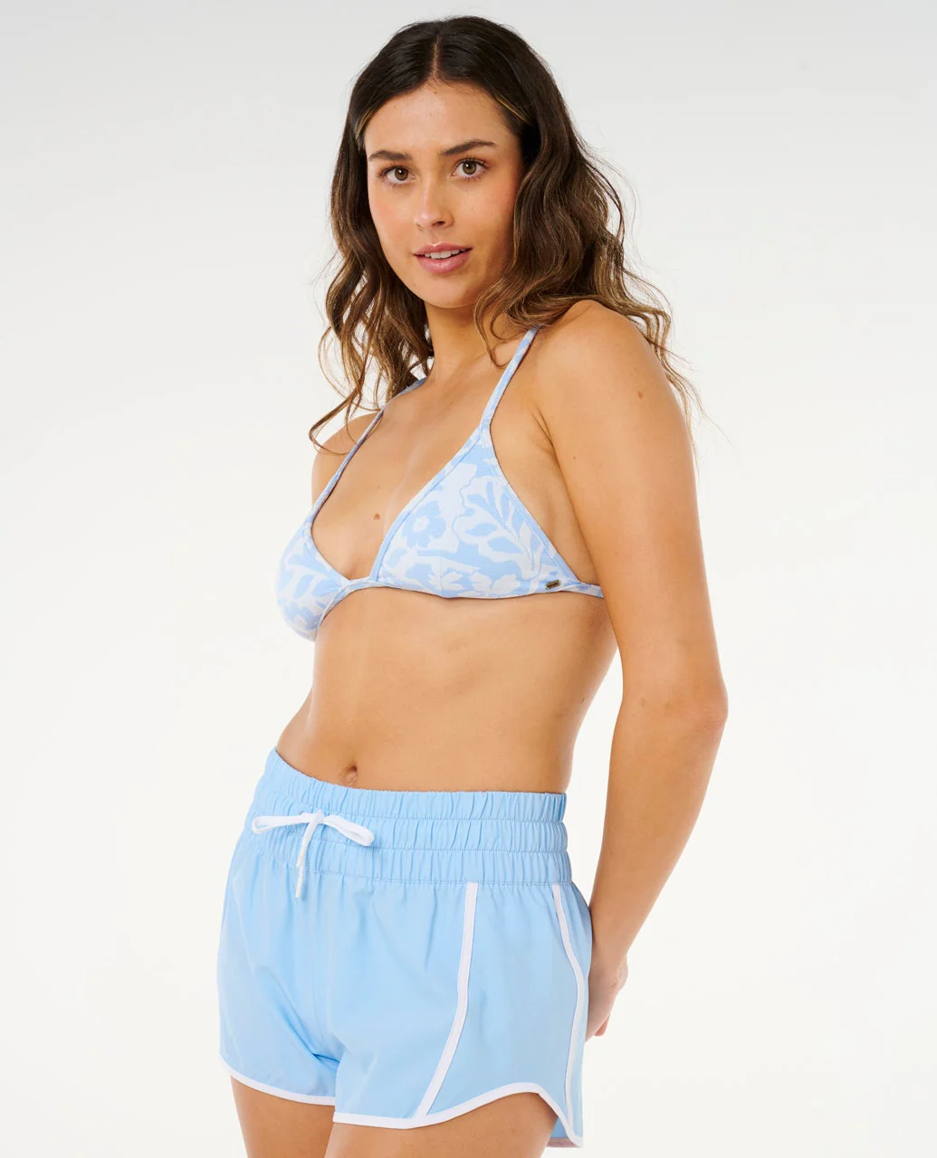 High Waist 3" Retro Volley Boardshort