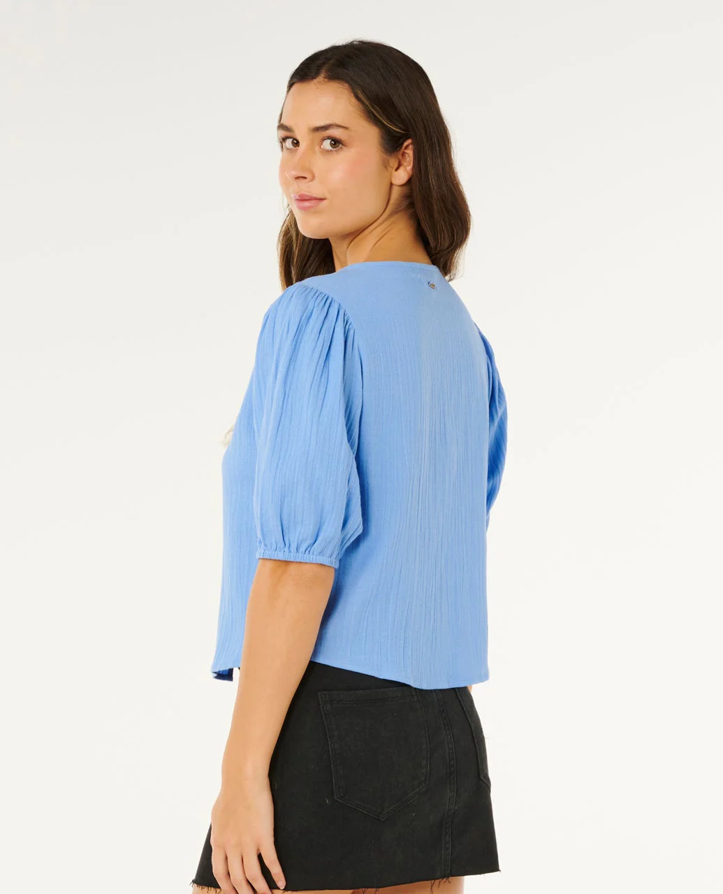 Vibe Surf Tie Front Top