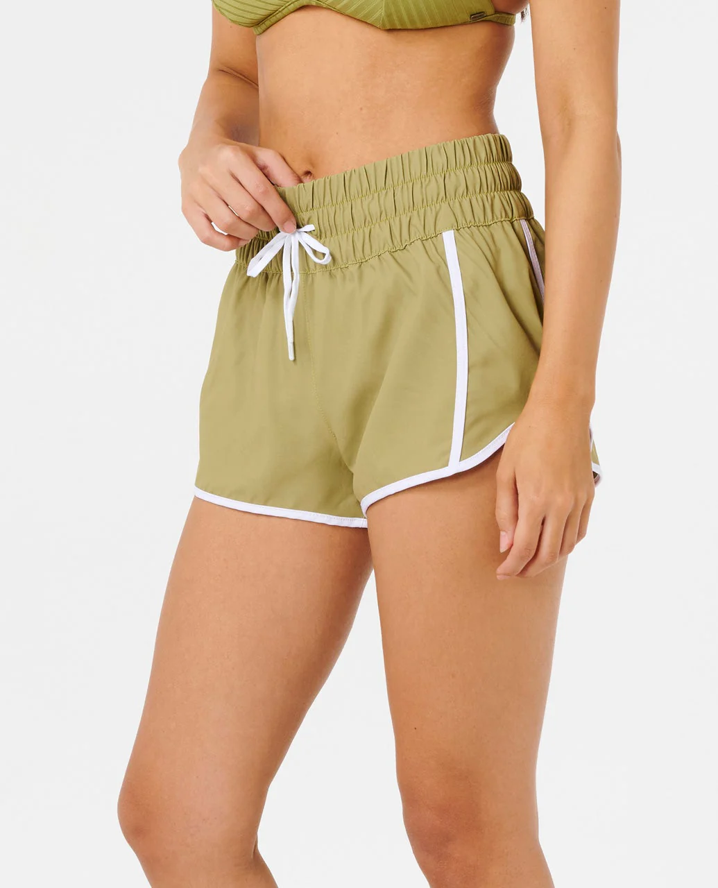 High Waist 3" Retro Volley Boardshort