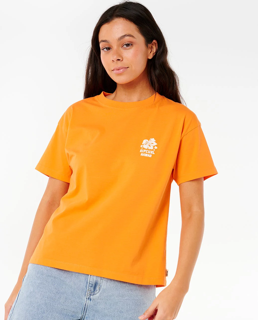 Hibiscus Relaxed Tee