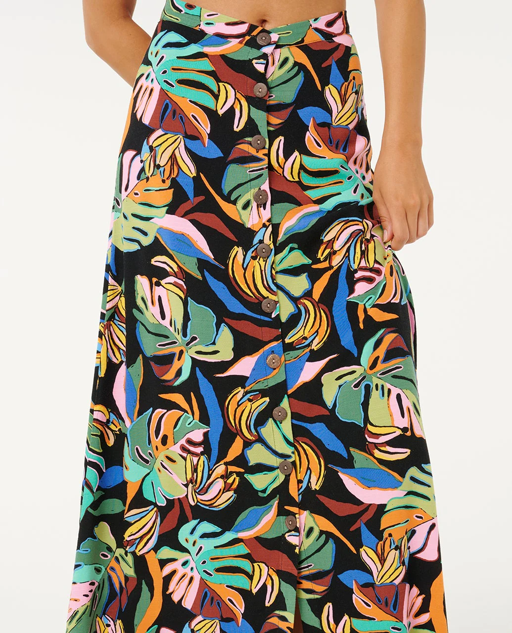 Sunset Luau Maxi Skirt