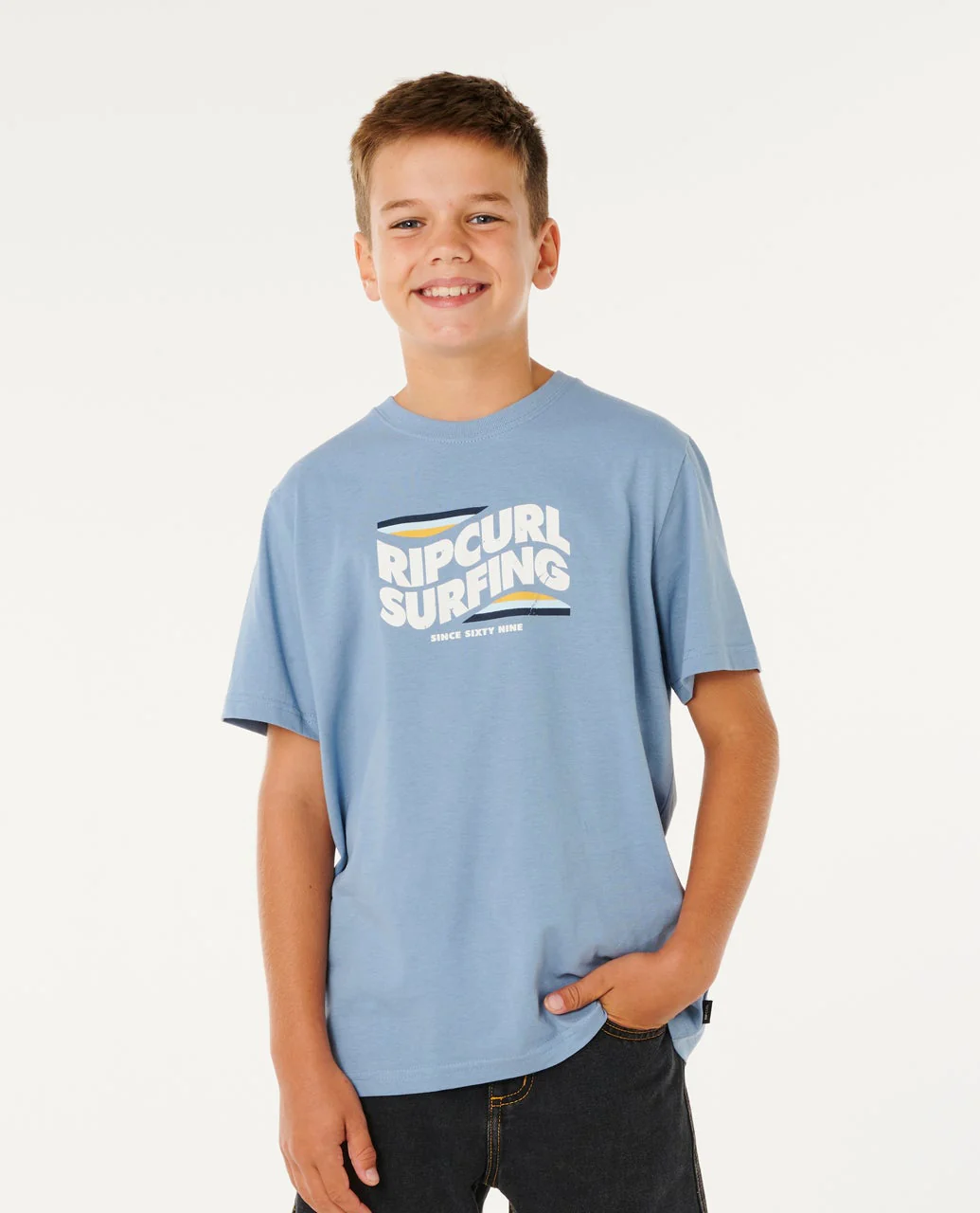 1557-streamline-big-logo-tee-kids-1.webp Streamline Big Logo Tee - Kids